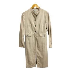 Alberto Biani women's Vintage beige coat size 42